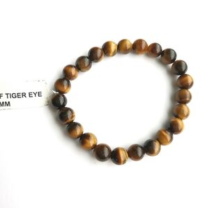 NWT tiger eye bracelet 8mm beads